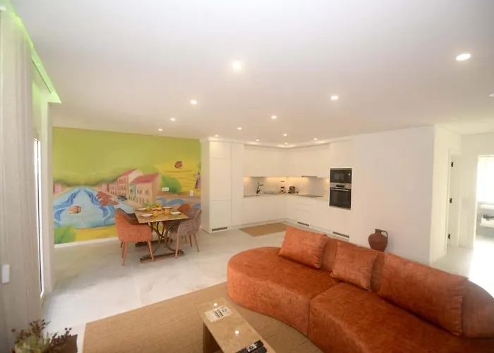 Апартаменты Oro Nero Arte - Luxury With Terrace Назаре